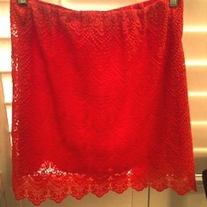 J.Crew Lace Mini Skirt / Size 0